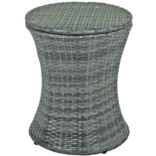 Garden Pleasure Okrugli vrtni barski stol od umjetnog ratana ø 45 cm Mumbai - Cijene