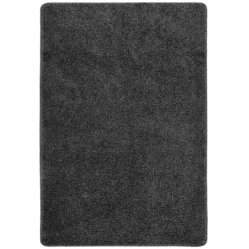 vidaXL Čupavi tepih tamnosivi 160 x 230 cm protuklizni