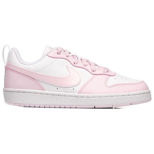 Nike Patike za devojčice Court Borough Low Recraft DV5456, Roze-bele Cene