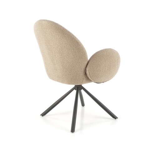  Trpezarijska stolica KIVA, 1 kom, braon Slike