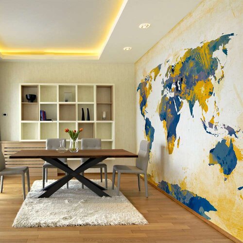 Tapeta - Map of the World - Sun and sky 400x309 Slike