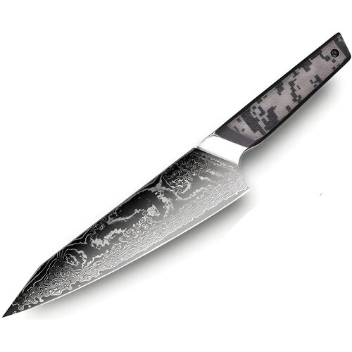 Damasku kuhinjski nož TA-37575 - Kiritsuke / Crna / Siva KP37575 Cene
