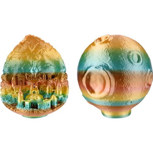 ESUN eSilk-PLA Rainbow Multicolor Slike