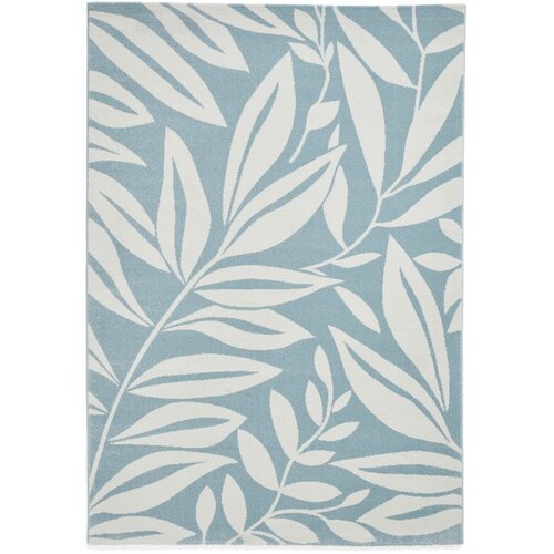 Catherine Lansfield Modra preproga 80x150 cm Sorral Leaves – Cene