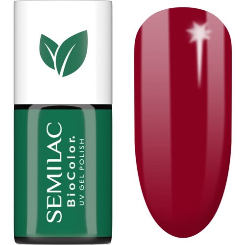 Semilac UV Hybrid BioColor gel lak za nohte z uporabo UV/LED lučke odtenek 729 Dark Cherry 7 ml Cene