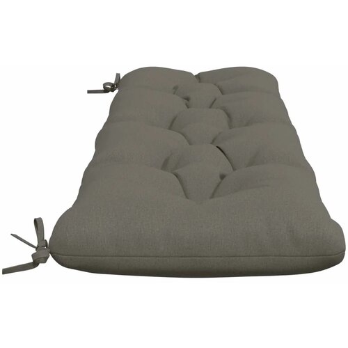  Jastučić za klupu VIANEN 100% poliester Siva 160 x 40 x 12 cm - Siva 160 x 40 x 12 cm Slike