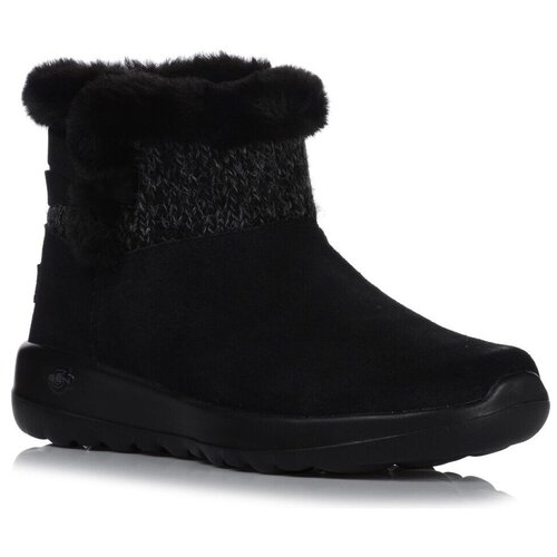 Skechers Gležnjarji 144133BKGY Črna Slike