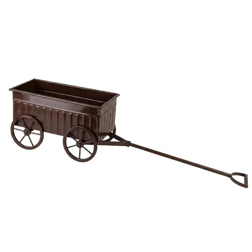 Mondex voziček kovinski Roger 38x22x22cm čokoladni 1 kos, (5000305464) Slike