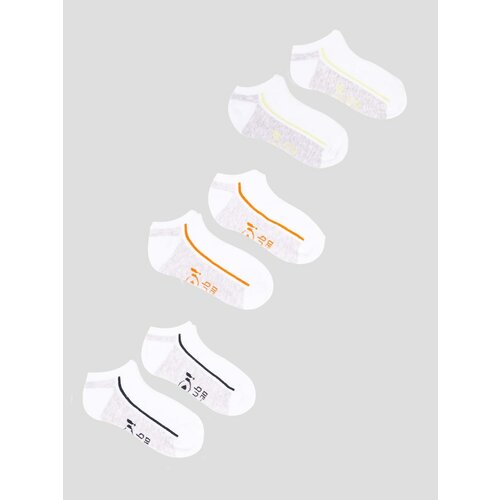 Yoclub čarape za dečake Ankle Cotton Patterns Colours 3-pack SKS-0028C-AA30-001 Cene