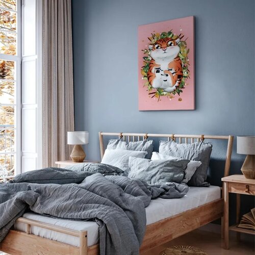  Slika - Tigger on the Grass (1 Part) Vertical 40x60 Standard Slike