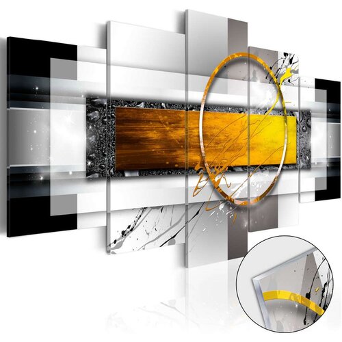  Slika na akrilnom staklu - Golden Shot [Glass] 100x50 Cijene