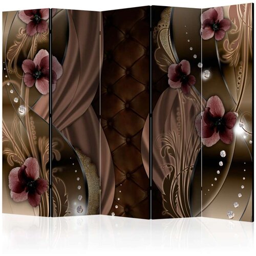  Paravan u 5 dijelova - Burgundy pansies II [Room Dividers] 225x172 Cijene