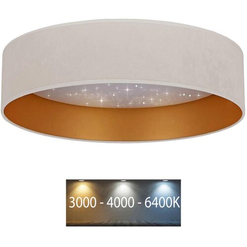 Brilagi - LED plafonsko svetlo VELVET STAR LED/24W/230V pr. 40 cm krem/zlatna Cene