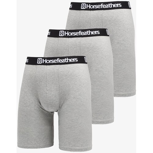 Horsefeathers Bokserji Dynasty Long 3-Pack Boxer Shorts Heather Gray L Cene