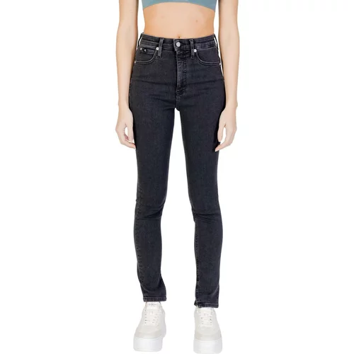 Calvin Klein Jeans Jeans skinny HIGH RISE J20J222141 Črna