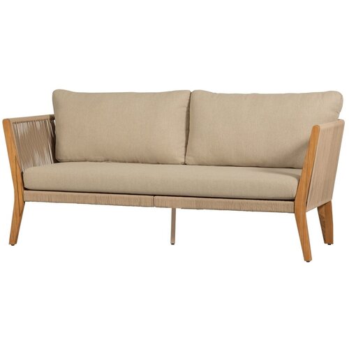 Exotan Bež/u prirodnoj boji vrtna sofa od punog hrasta San Remo – Cijene