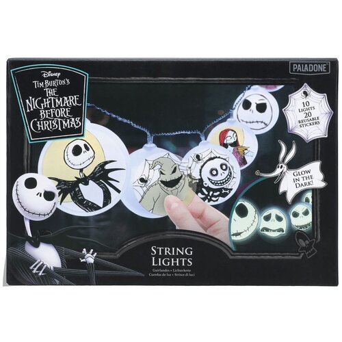  Nightmare Before Christmas dekorativne lučke z nalepko Paladone Slike