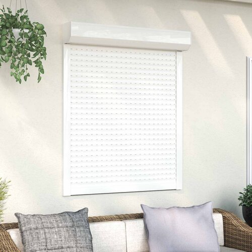  Roletna Bijeli 100 x 130 cm Aluminij i poliuretan Cijene