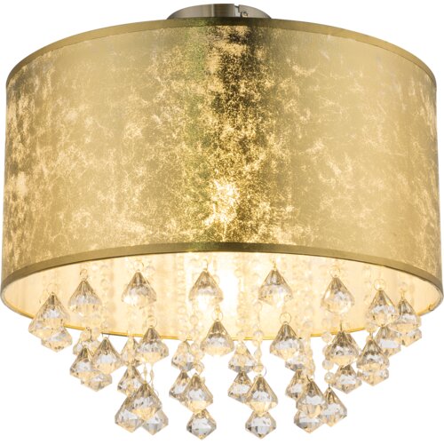  Plafonska lampa nikl mat, 1x E27 Slike
