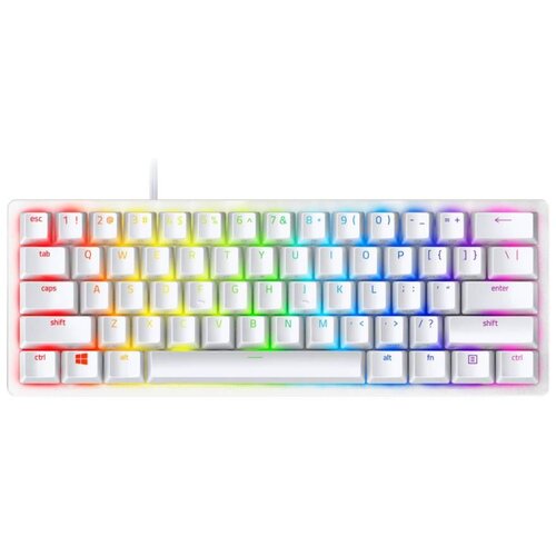Razer huntsman mini mercury edition 60% opto-gaming keyboard (linear red switch) tastatura RZ03-03390400-R3M1 Cene
