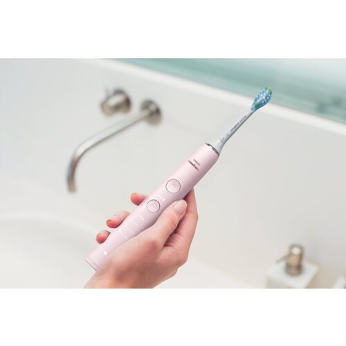 Philips Sonicare 9000 DiamondClean HX9911/29 sonična električna zobna &amp;scaron;četka s polnilnim kozarcem Pink 1 kos Slike
