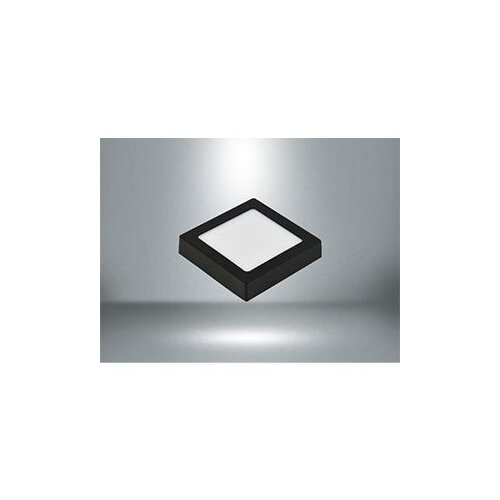 PANEL LED 12W kvadratni nadgradni 4000K crni E-Light Slike