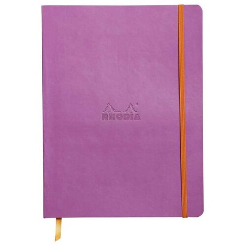  Notes B5, Rhodia Rhodiarama, meke korice, s gumicom, diktando crte, lila Cijene