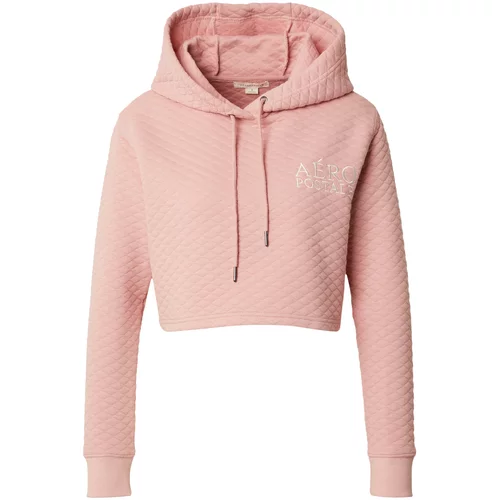 AÉROPOSTALE Sweater majica roza / bijela