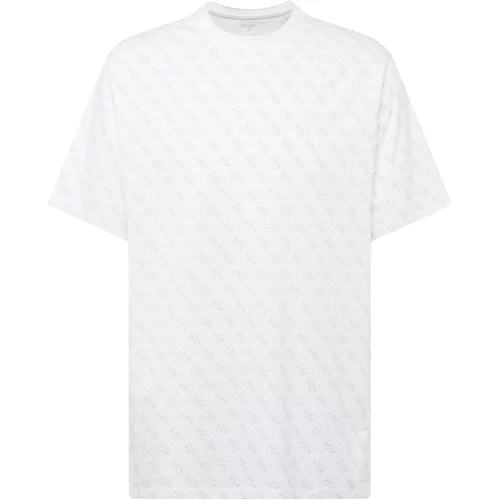 Guess Tehnička sportska majica 'JESSEN' svijetlosiva / bijela