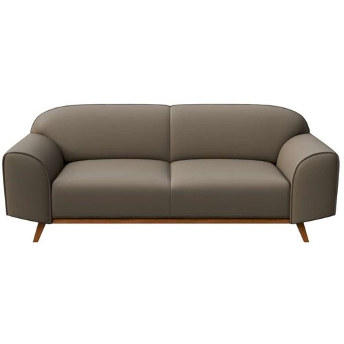 MESONICA Svjetlo smeđa kožna sofa 193 cm Nesbo – Cijene