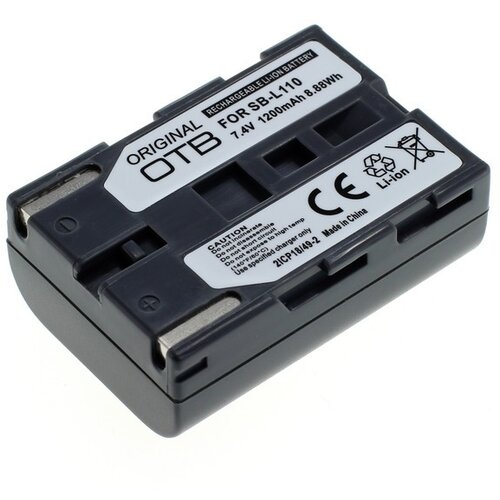OTB Baterija SB-L110 za Samsung SC-D130 / VP-D20 / VP-D75, 1200 mAh Slike