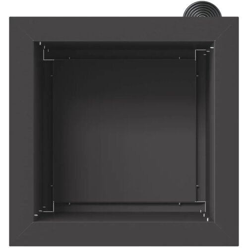  Vrtna posuda za sadnju s LED svjetlom 2 kom. Crna - Crna 30 x 30 x 30 cm 2 Slike