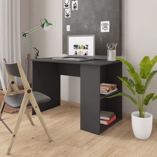  Radni stol sivi 110 x 60 x 73 cm od iverice Cijene