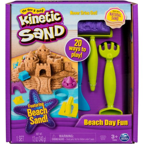 Kinetic Sand Kinetični pesek KNS ACK Plažni dan zabave komplet GML Slike