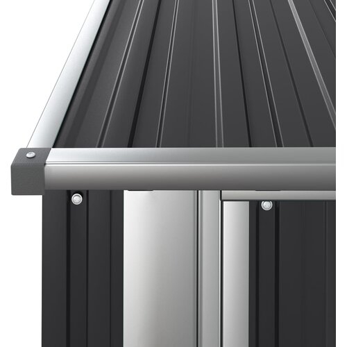  Vrtno spremi&amp;scaron;te antracit 180,5 x 97 x 209,5 cm pocinčani čelik Slike