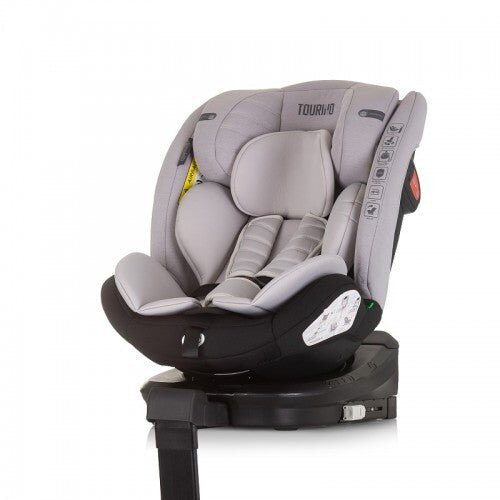 Chipolino autosjedalica I-SIZE 40-150 cm ISOFIX 360 "TOURINO" granite Cene