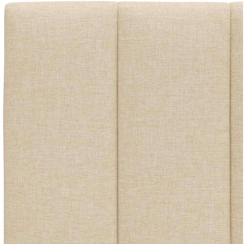 vidaXL Okvir za krevet bez madraca krem 140 x 190 cm od tkanine Cene