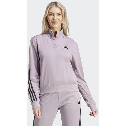 Adidas &amp;Scaron;portne jope in jakne W Iconic 3s Tt Vijolična Slike