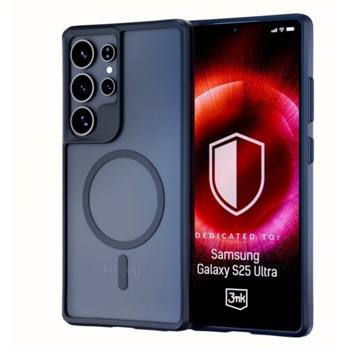 3mk Satin Armor Case silikonski ovitek za Samsung Galaxy S25 Ultra 5G - prozorno črn Cene