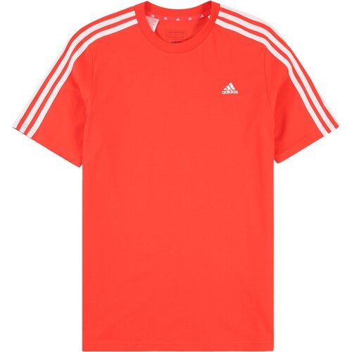 Adidas Tehnička sportska majica &amp;#039;Essentials&amp;#039; crvena / bijela Slike