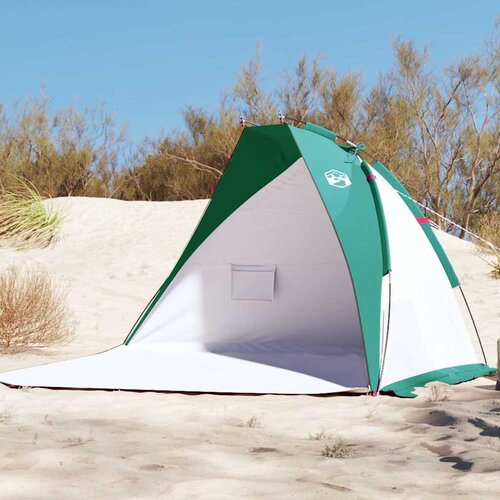 Šator za plažu morskozeleni 268x223x125 cm 185T poliesterski Cijene