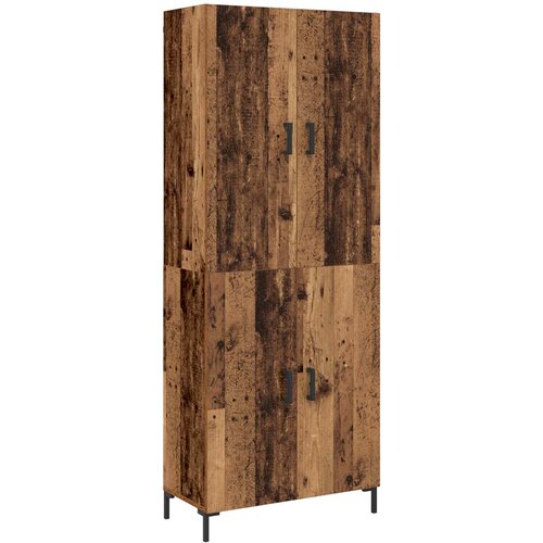  Highboard Staro drvo 69,5 x 34 x 180 cm Konstruirano drvo Slike
