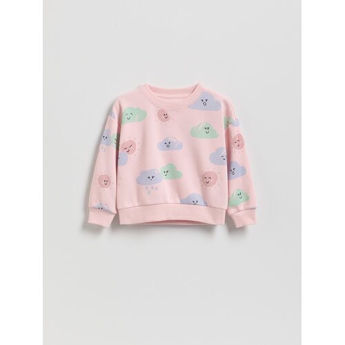 Reserved Majica s uzorkom - pastelnoružičasto Cene