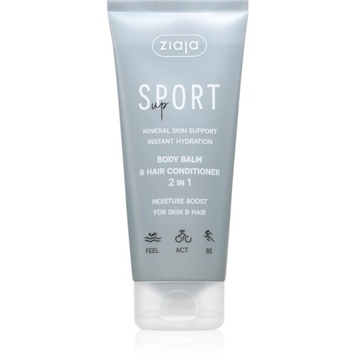 Ziaja Sport Up Body Balm &amp;amp; Hair Conditioner balzam za tijelo i kosu 200 ml Slike