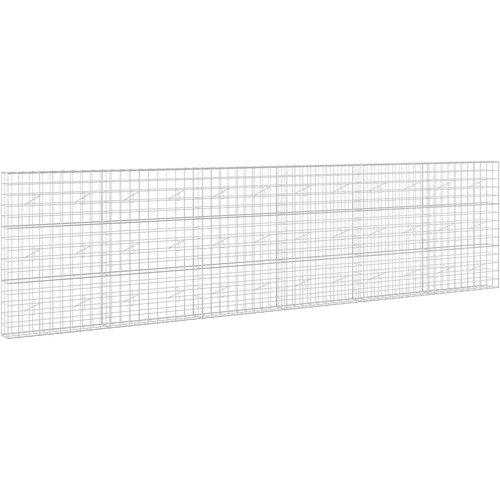  Gabion s žicom debljine 3,5 mm i mrežom 10x10 cm 600x20x150 cm Slike