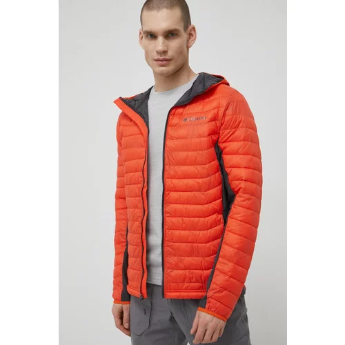 Columbia Športna jakna Powder Pass oranžna barva