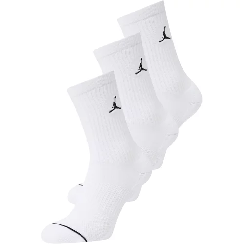 Jordan Športne nogavice črna / bela