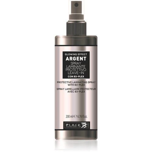 Black Professional Line Line Argent Laminating Protective Spray Sprej za obojenu kosu za sjajnu i mekanu kosu 200 ml Cijene