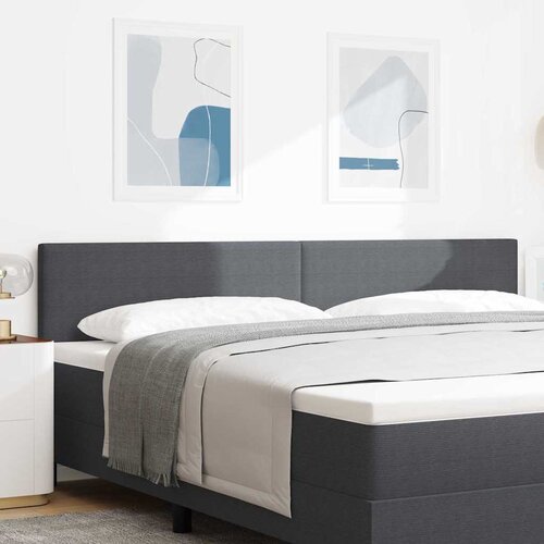  LED glava kreveta Tamno siva 200 cm Kordura tekstil Cene