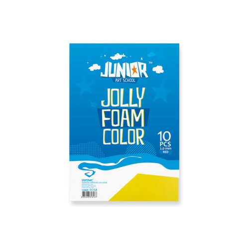 Eva jolly color foam, pena, limun žuta, A4, 10K ( 134020 ) Slike